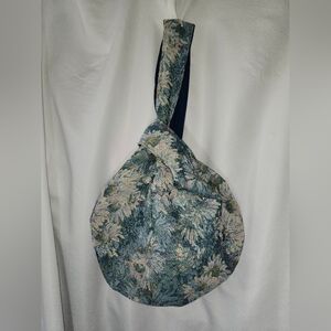Floral Tapestry Shoulder Bag